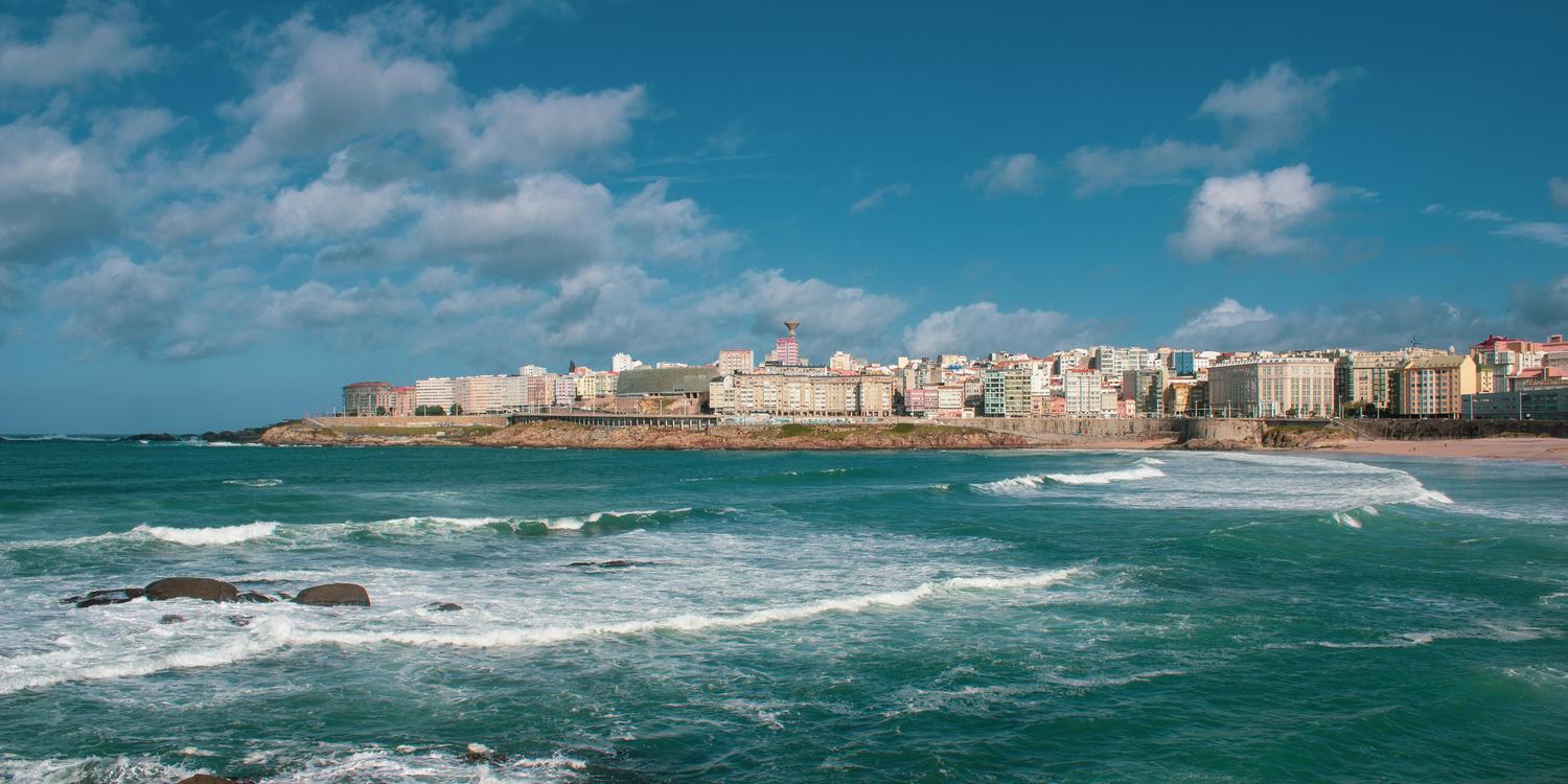 Background image of A Coruna