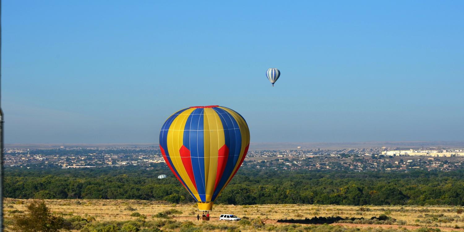 Background image of Albuquerque