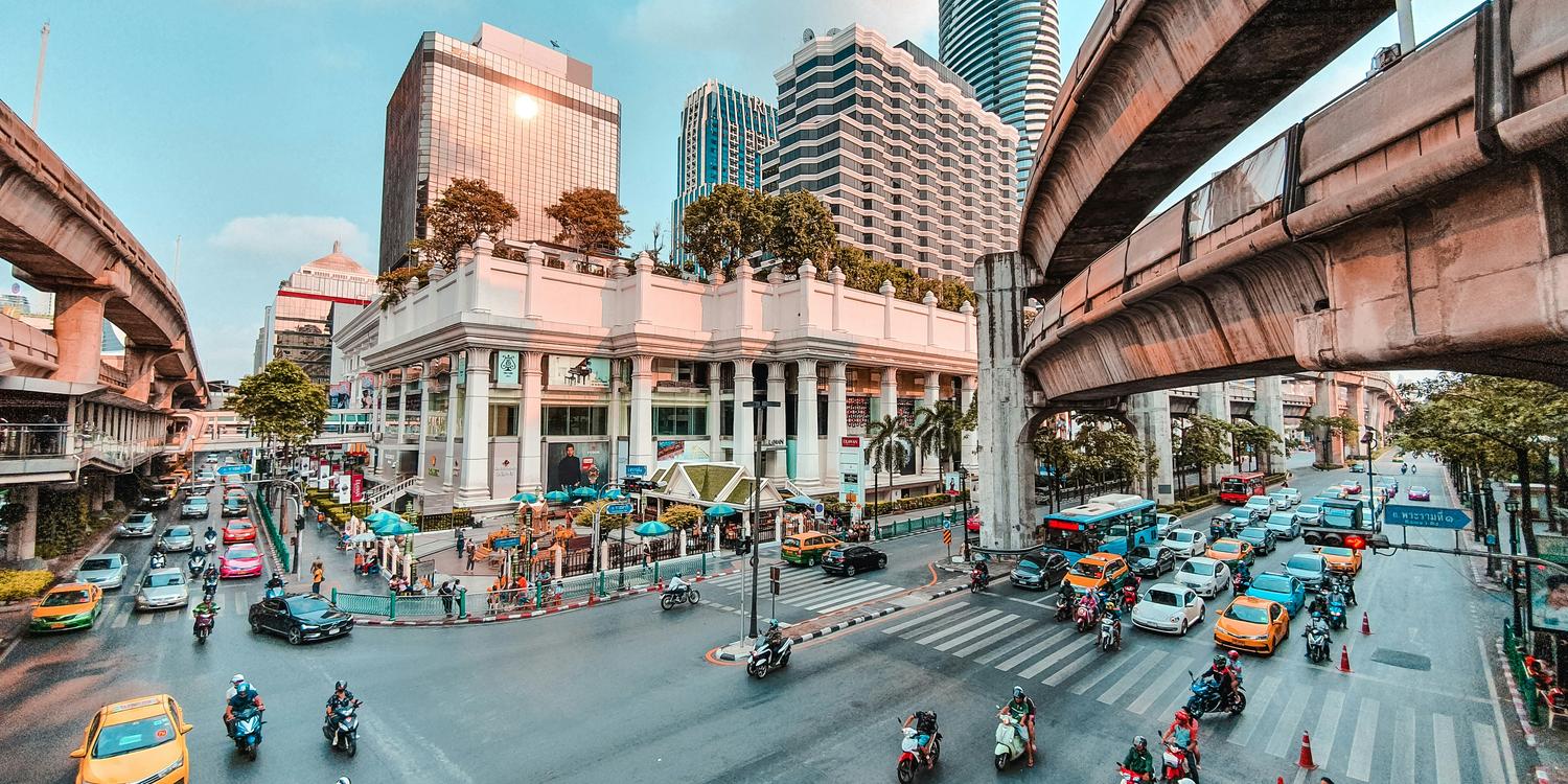 Background image of Bangkok