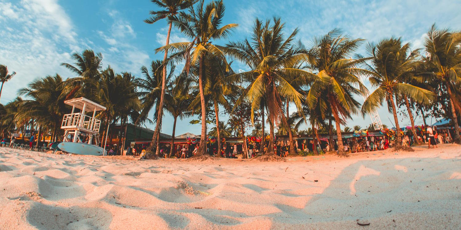 Background image of Boracay