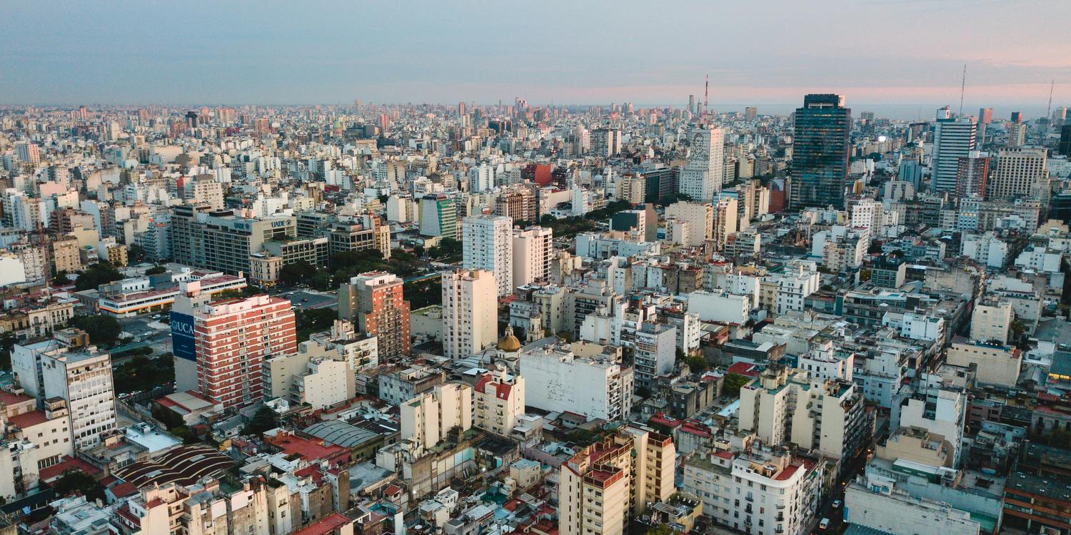 Background image of Buenos Aires