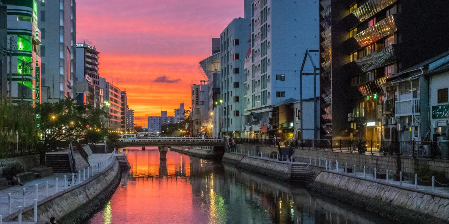 Background image of Fukuoka