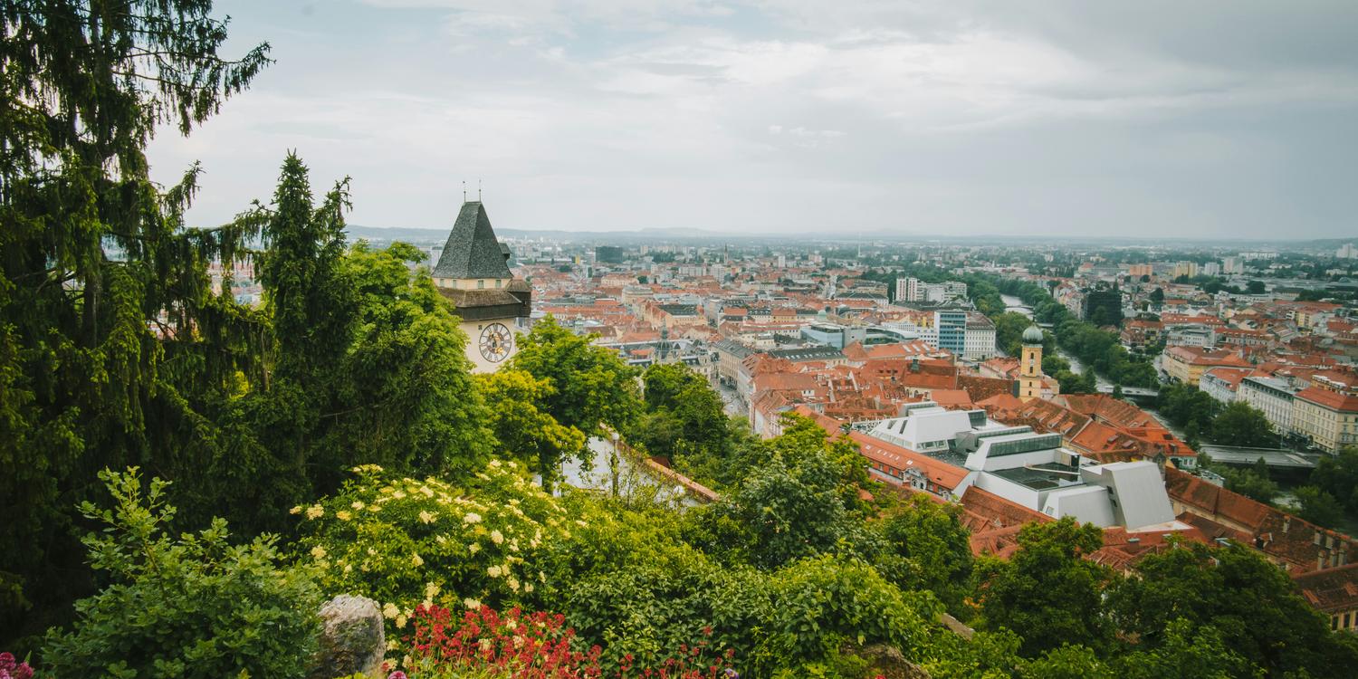 Background image of Graz