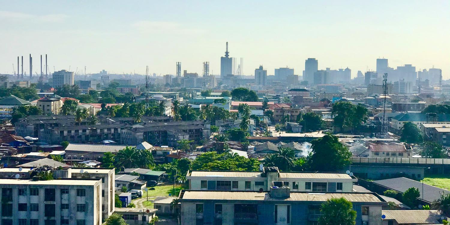 Background image of Lagos