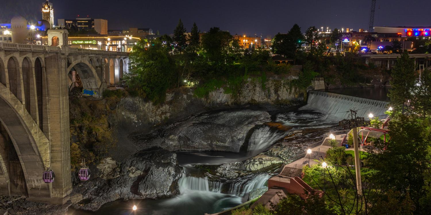 Background image of Spokane Valley