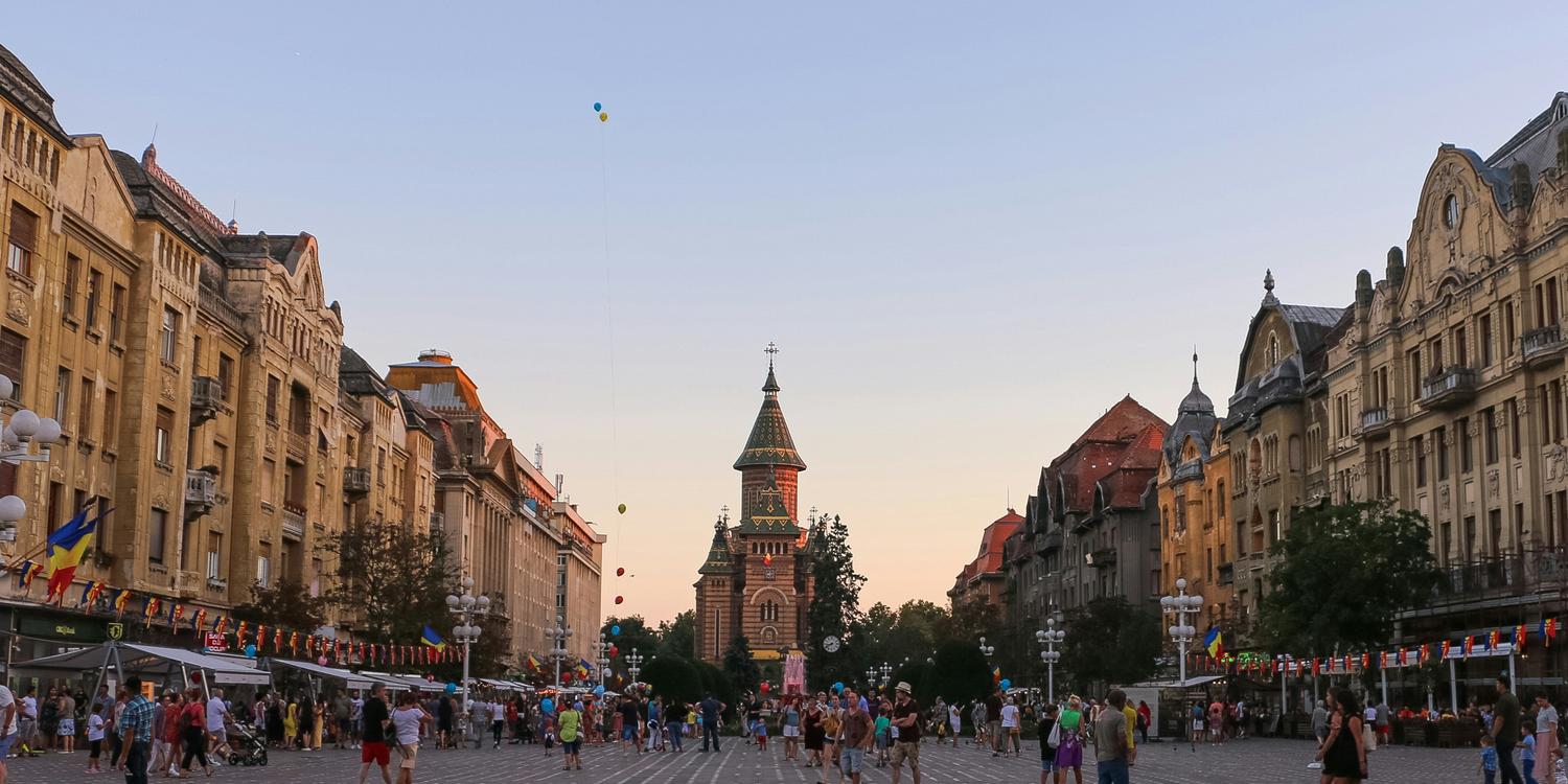 Background image of Timisoara