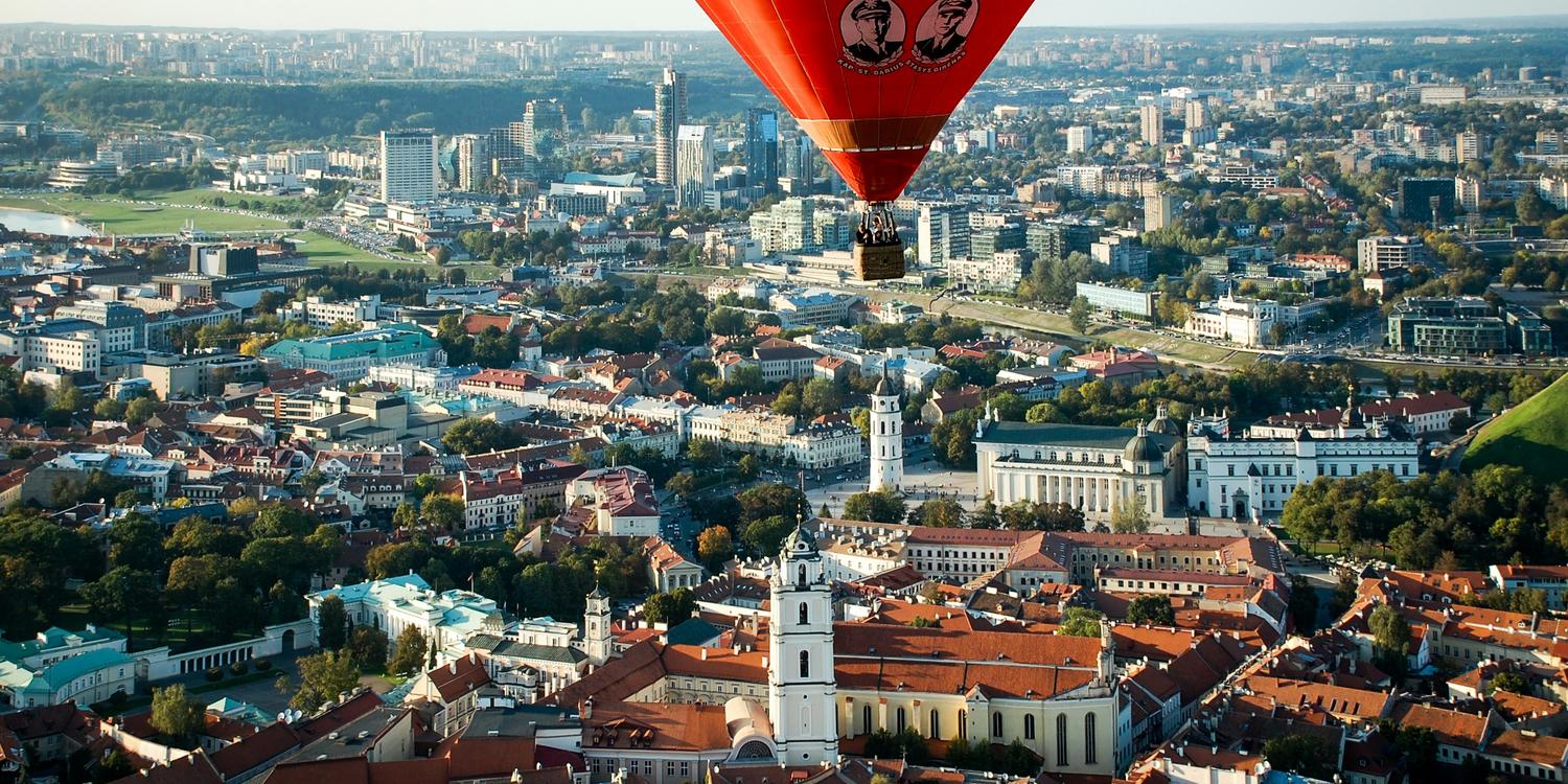 Background image of Vilnius