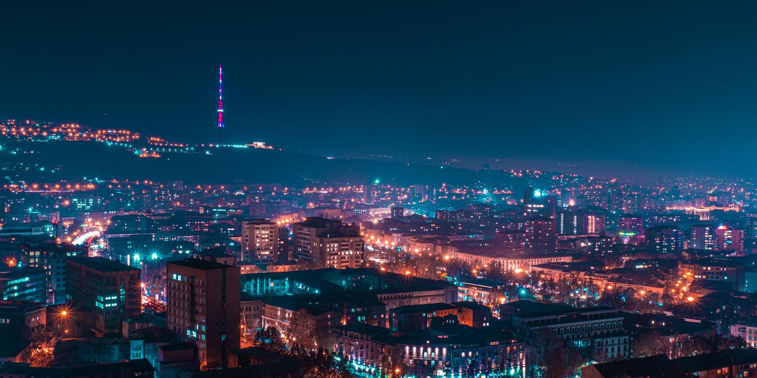 Background image of Yerevan